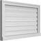 Ekena Millwork Vertical Surface Mount PVC Gable Vent: Functional, w/ 2"W x 2"P Brickmould Sill Frame, 32"W x 20"H GVPVE32X2003SF - alternate 2